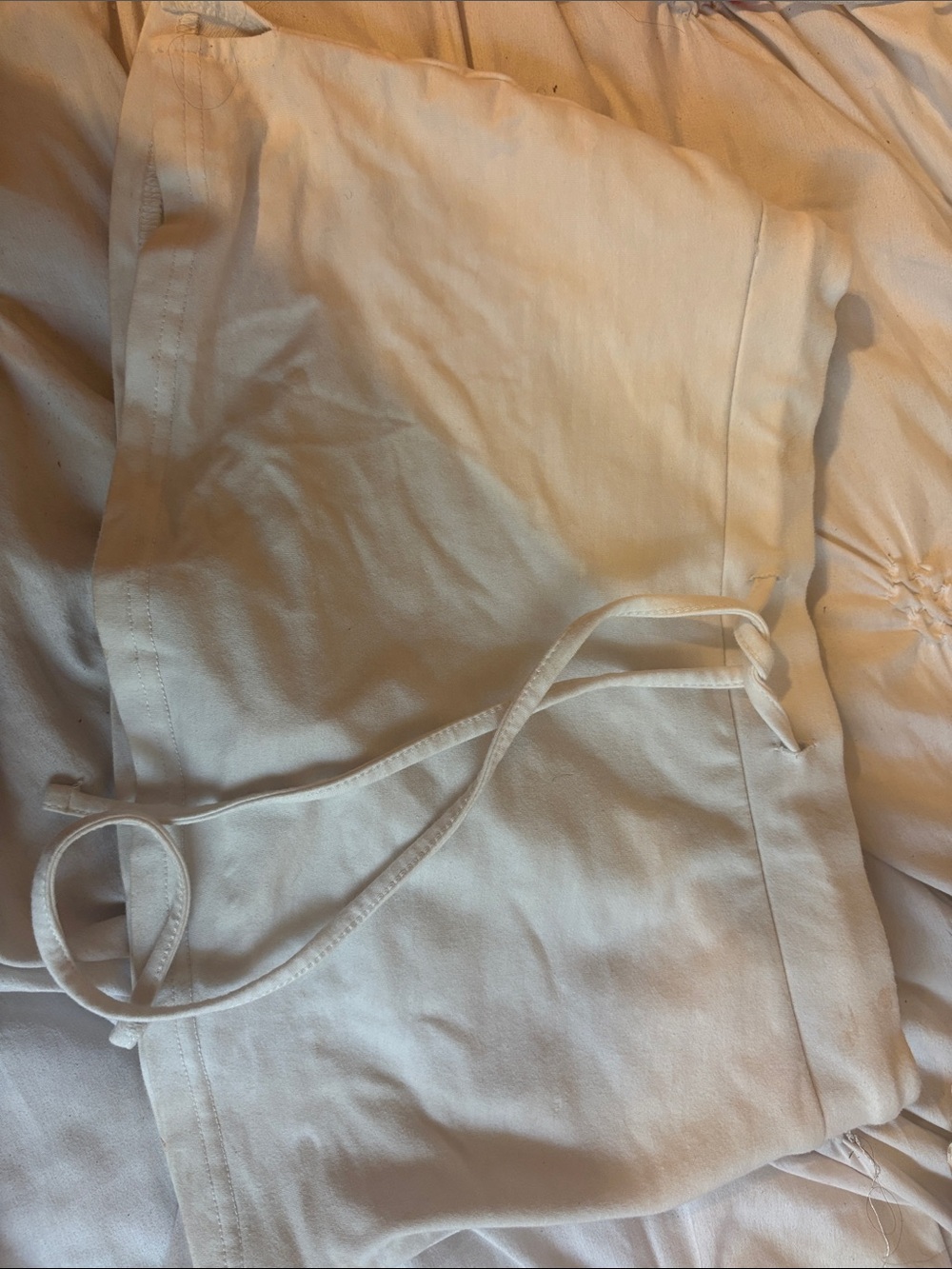 edikted white mini skirt